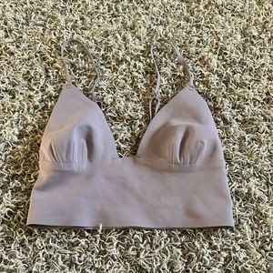 Light purple free people longline bralette